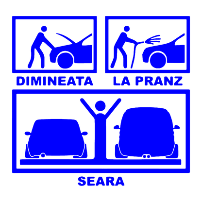 Sticker - DIMINEATA LA PRANZ SEARA