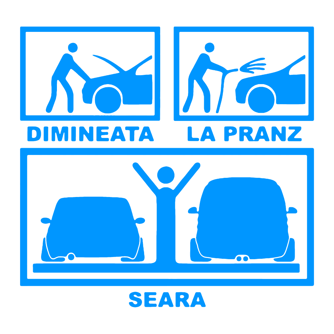 Sticker - DIMINEATA LA PRANZ SEARA