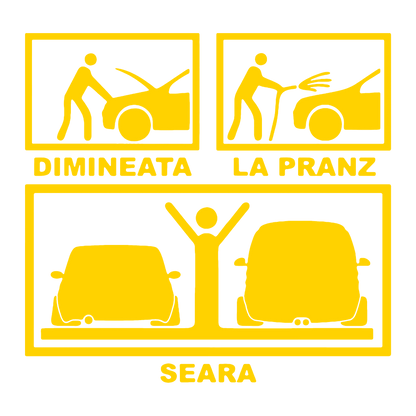 Sticker - DIMINEATA LA PRANZ SEARA
