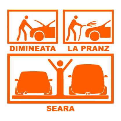 Sticker - DIMINEATA LA PRANZ SEARA