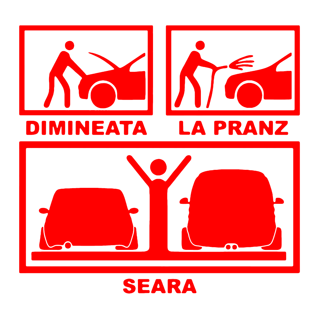 Sticker - DIMINEATA LA PRANZ SEARA