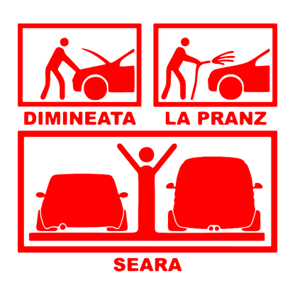 Sticker - DIMINEATA LA PRANZ SEARA