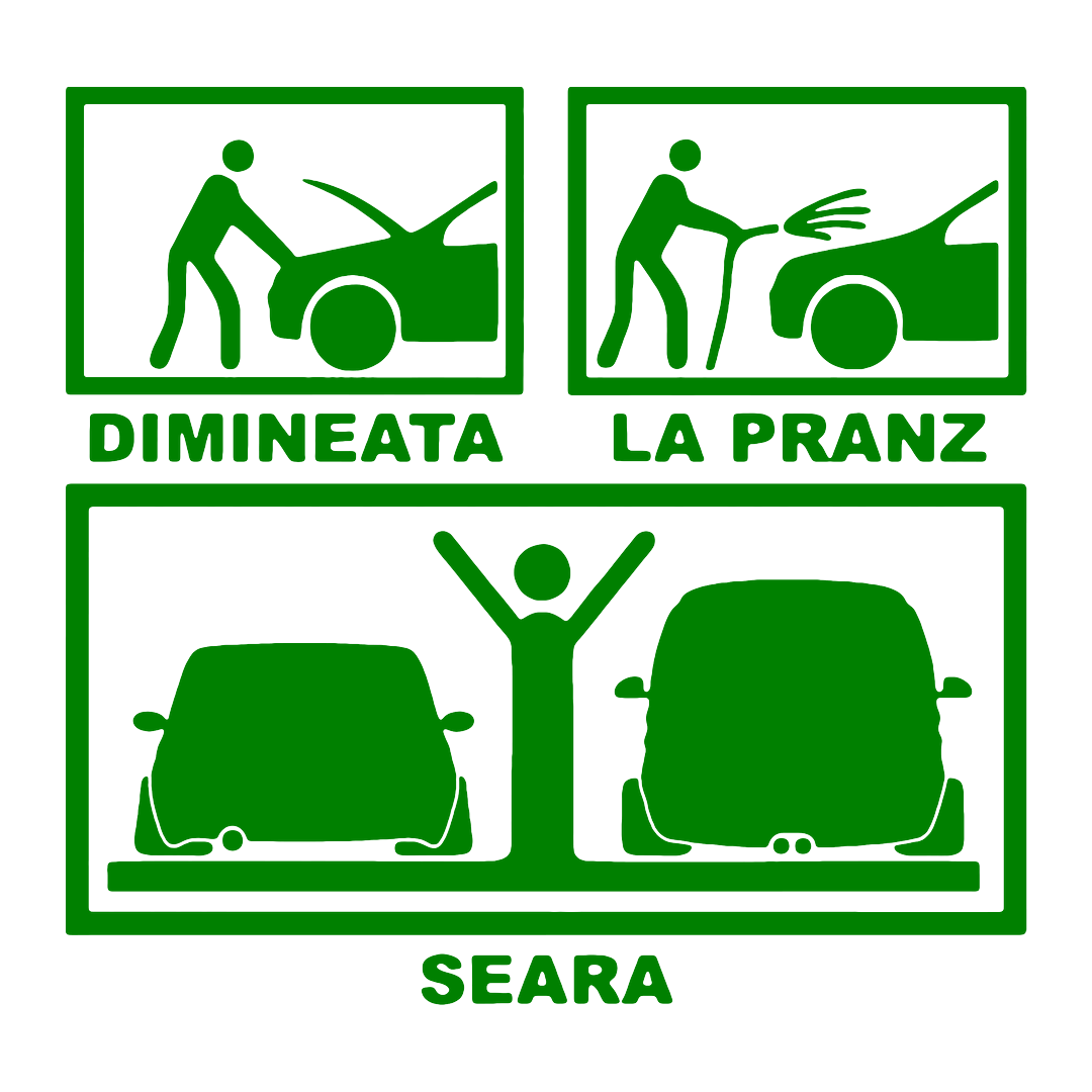 Sticker - DIMINEATA LA PRANZ SEARA