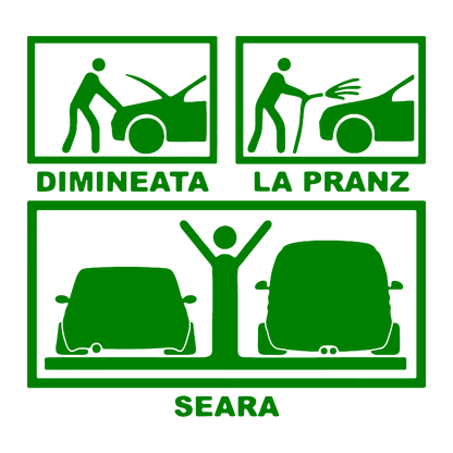 Sticker - DIMINEATA LA PRANZ SEARA