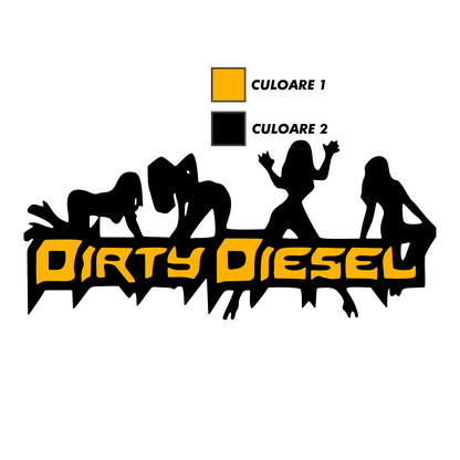 Sticker - DIRTY DIESEL 4