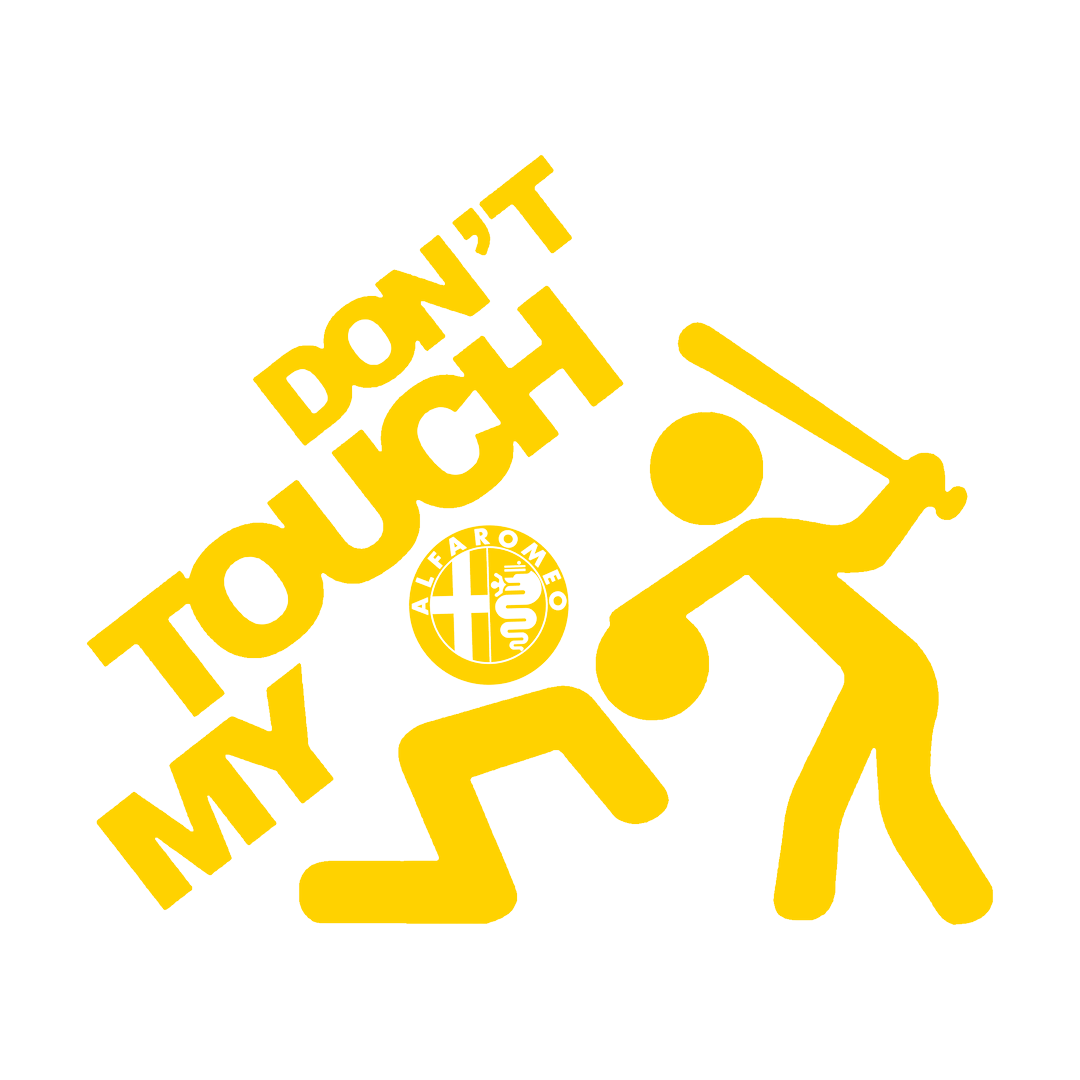 Sticker - DON'T TOUCH MY ALFA ROMEO