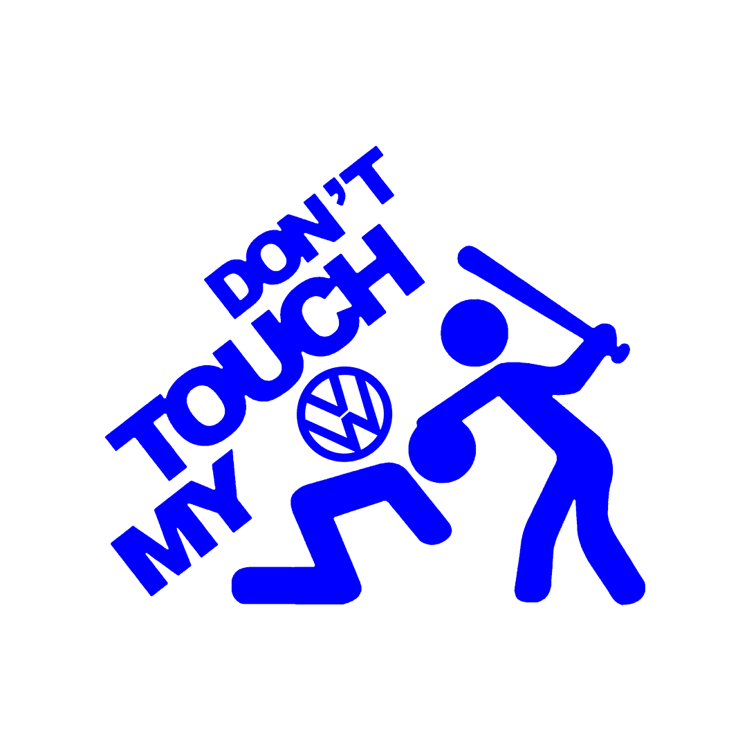 Sticker - DON'T TOUCH MY VOLKSWAGEN