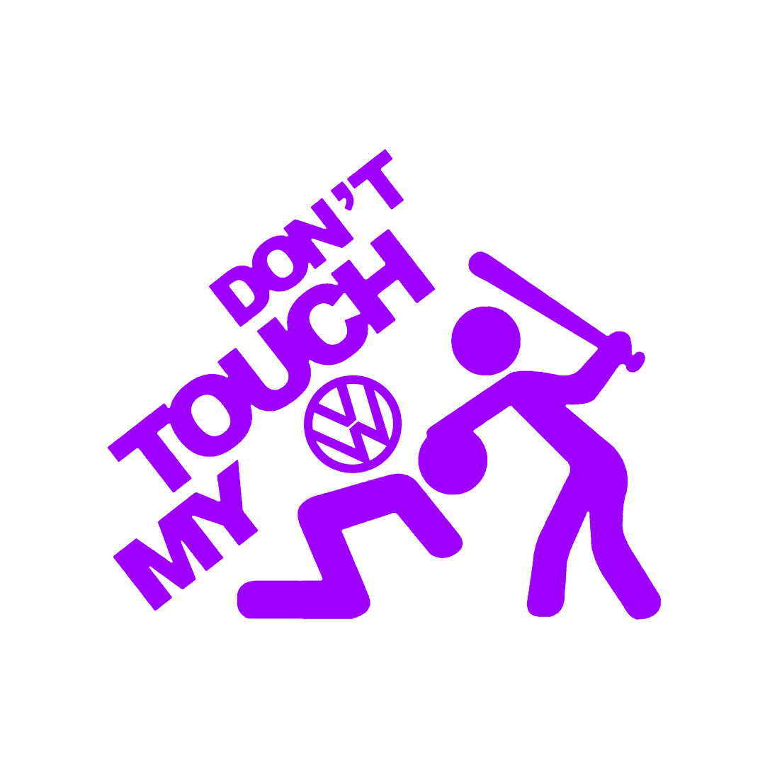 Sticker - DON'T TOUCH MY VOLKSWAGEN