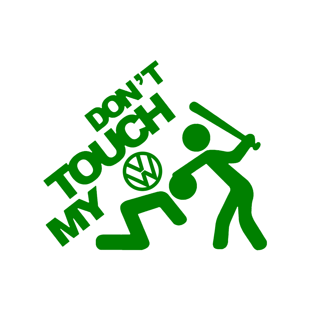 Sticker - DON'T TOUCH MY VOLKSWAGEN