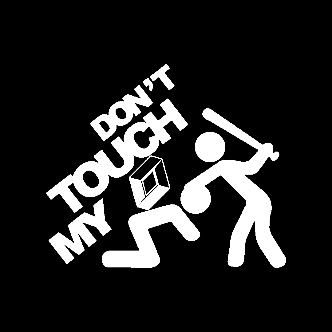 Sticker - DON'T TOUCH MY RENAULT