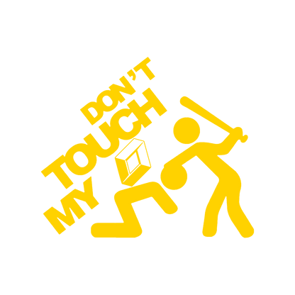 Sticker - DON'T TOUCH MY RENAULT
