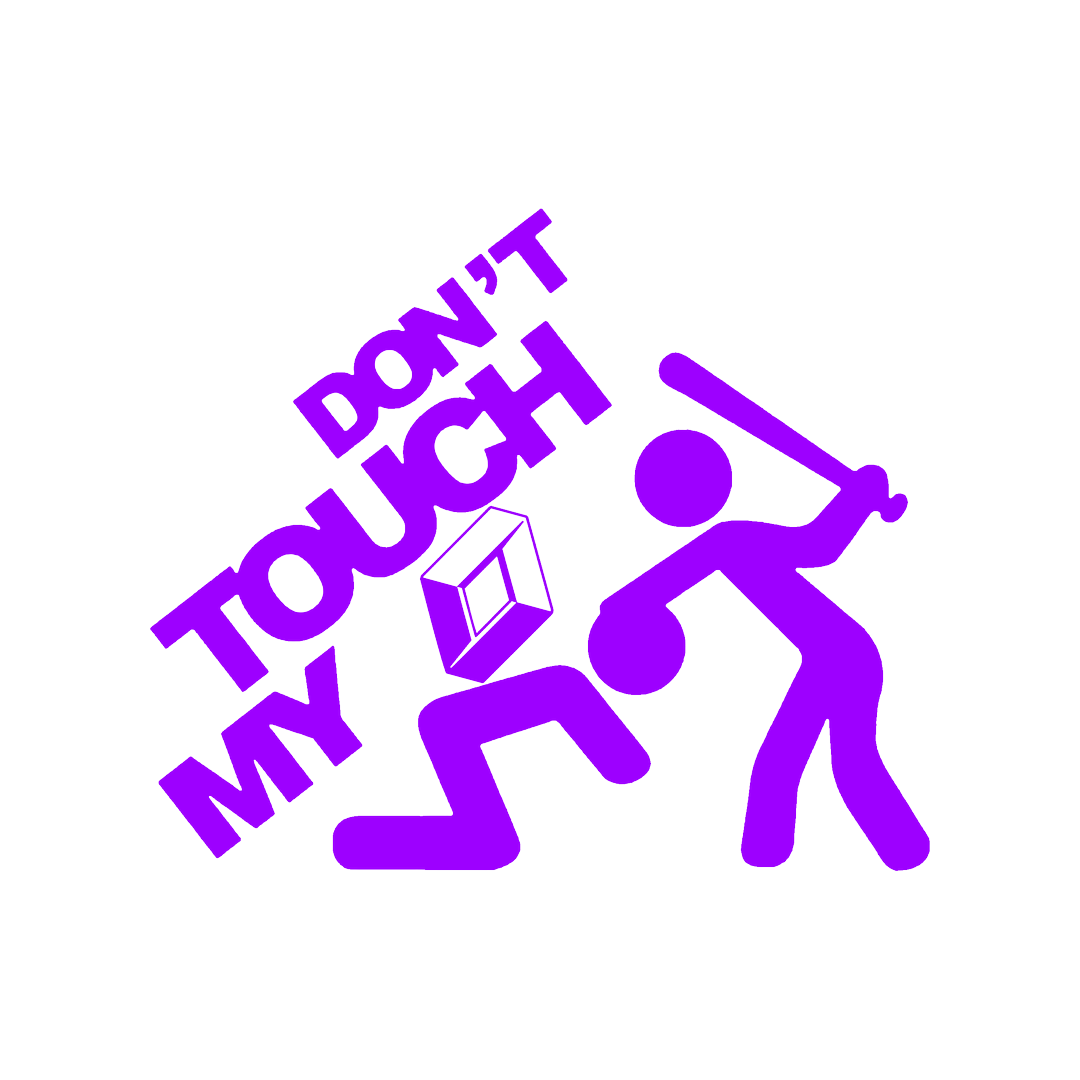 Sticker - DON'T TOUCH MY RENAULT