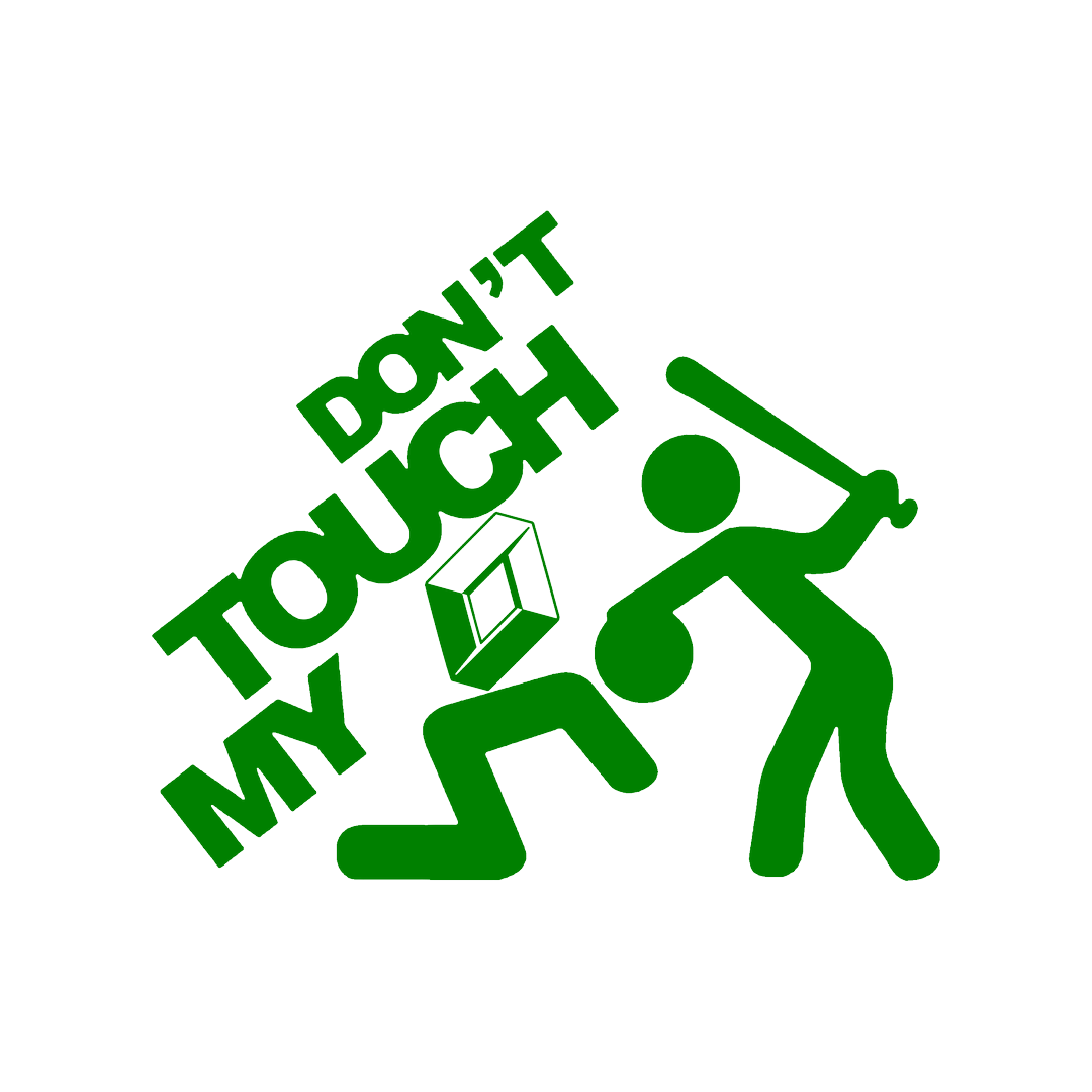 Sticker - DON'T TOUCH MY RENAULT