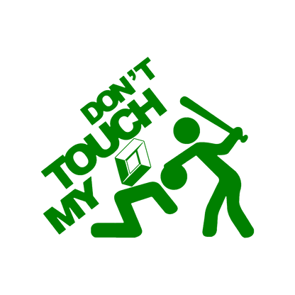 Sticker - DON'T TOUCH MY RENAULT
