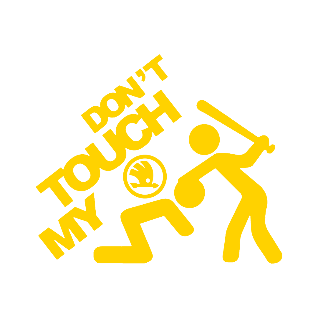 Sticker - DON'T TOUCH MY SKODA 2