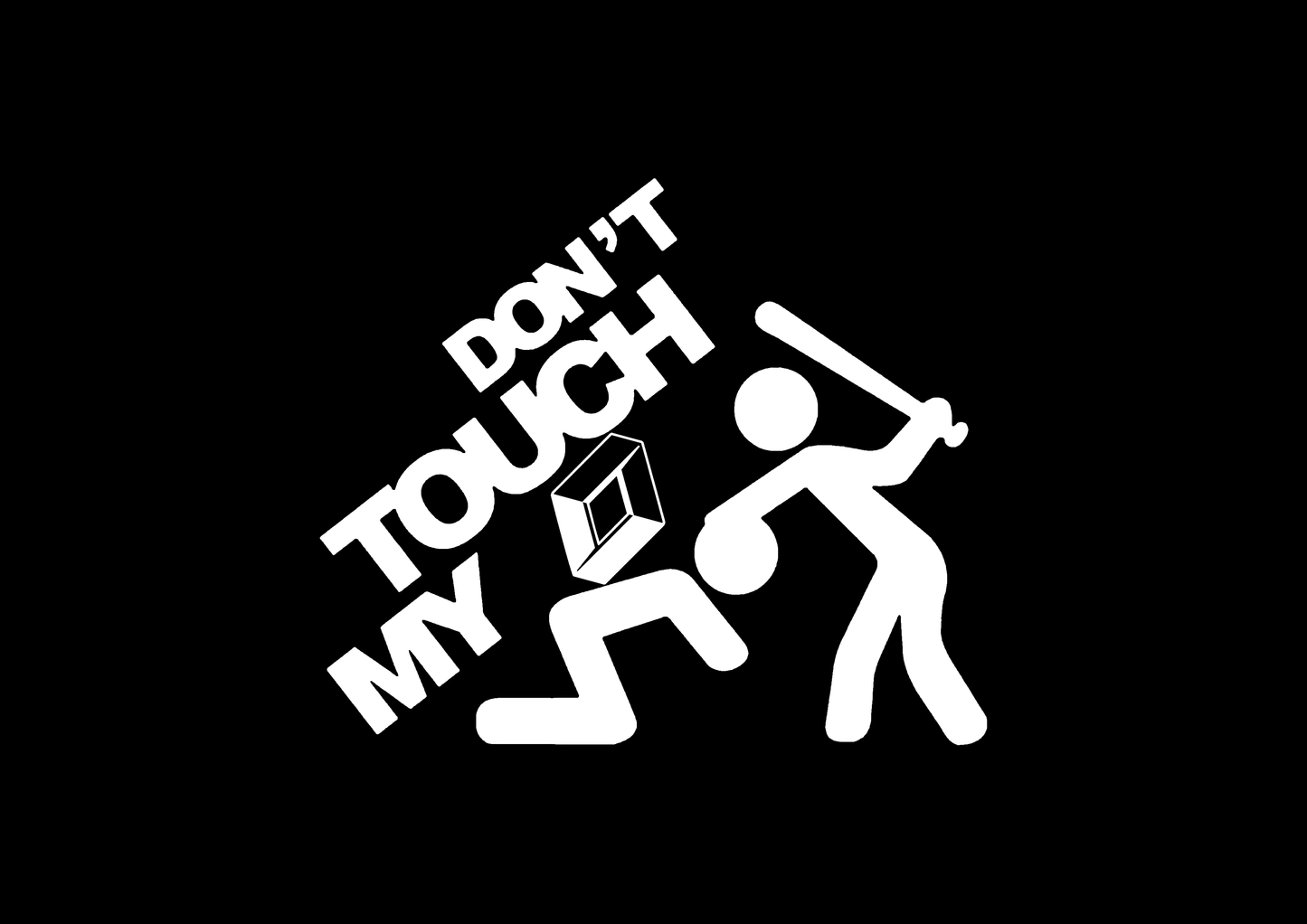Sticker - DON'T TOUCH MY RENAULT