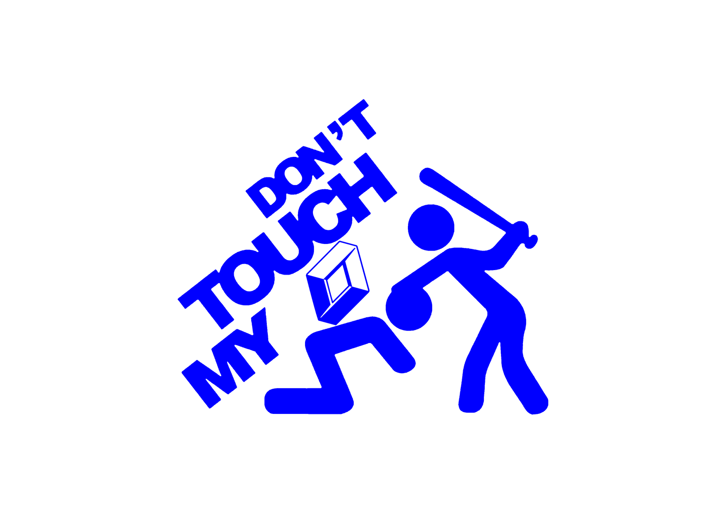 Sticker - DON'T TOUCH MY RENAULT