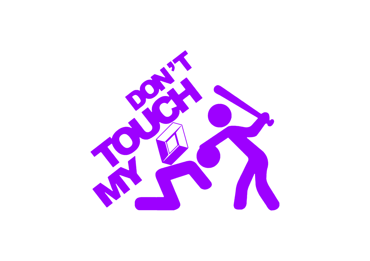 Sticker - DON'T TOUCH MY RENAULT
