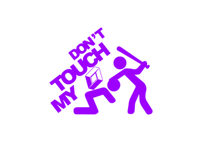 Sticker - DON'T TOUCH MY RENAULT