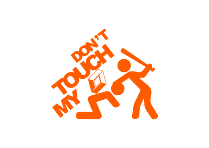 Sticker - DON'T TOUCH MY RENAULT