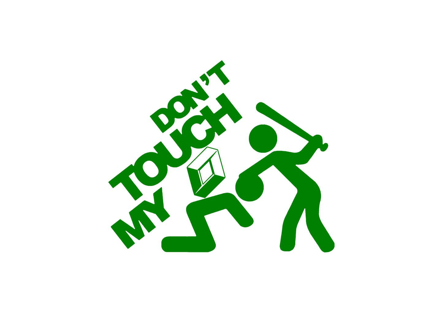 Sticker - DON'T TOUCH MY RENAULT