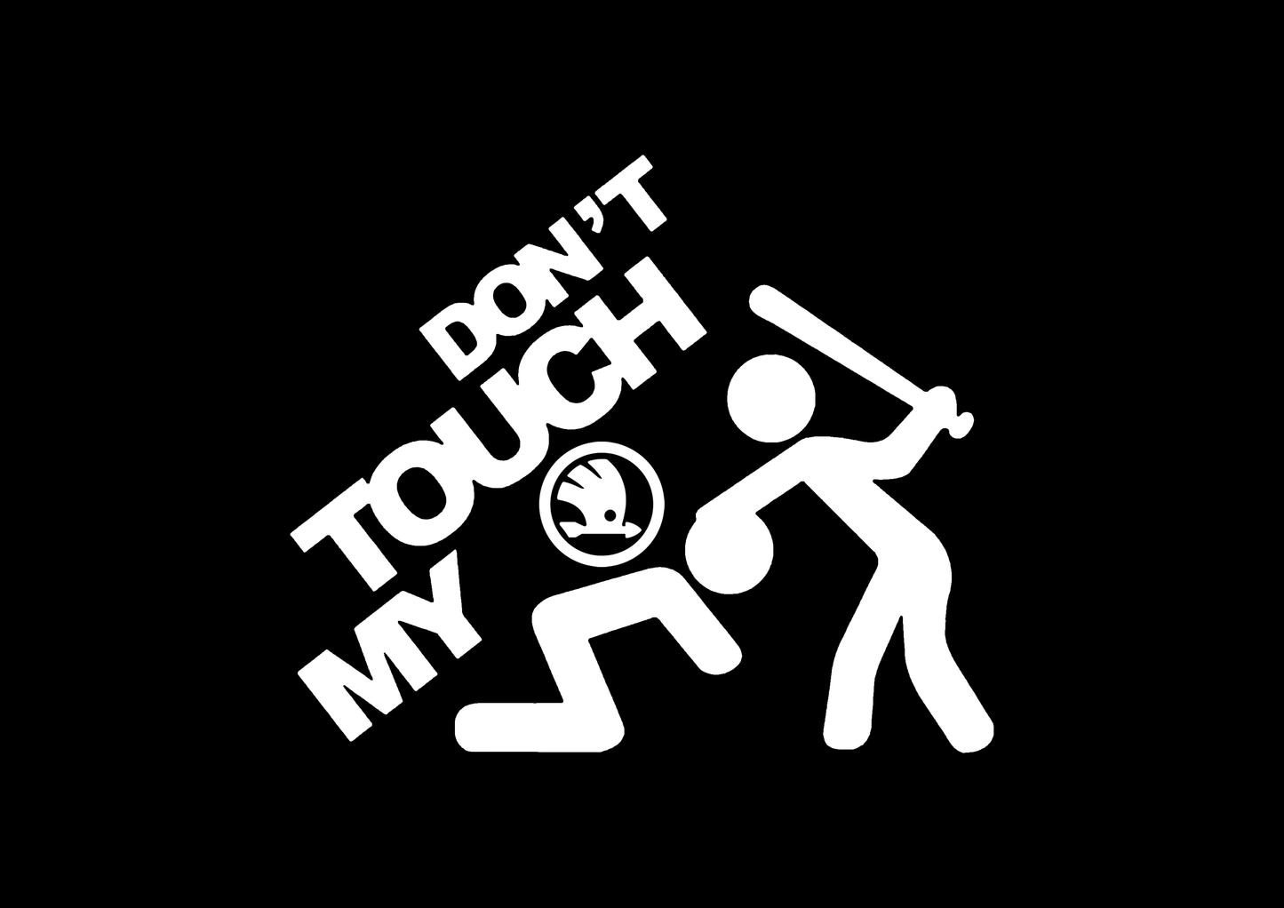 Sticker - DON'T TOUCH MY SKODA