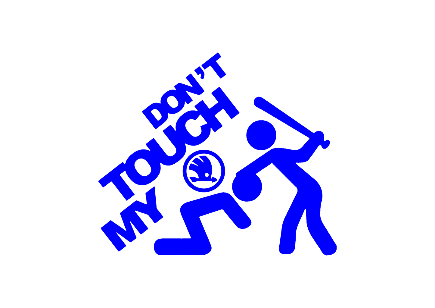 Sticker - DON'T TOUCH MY SKODA