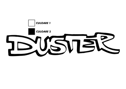 Sticker - DUSTER 2