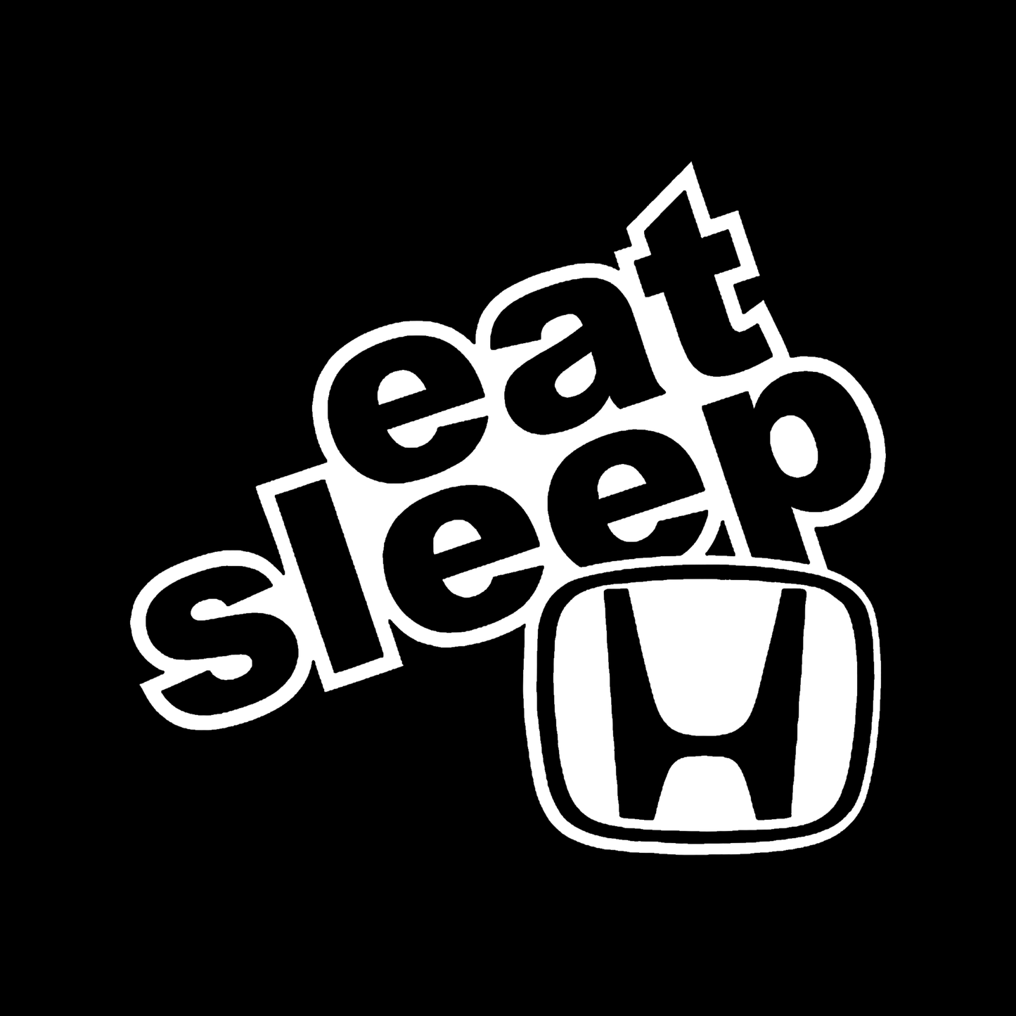 Sticker - EAT SLEEP HONDA