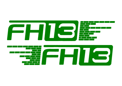 Sticker Set - X2 FH13