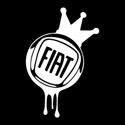 Sticker - FIAT CROWN DRIPPING