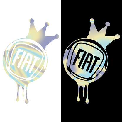 Sticker - FIAT CROWN DRIPPING