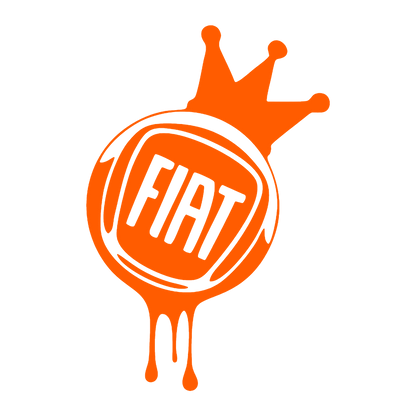 Sticker - FIAT CROWN DRIPPING