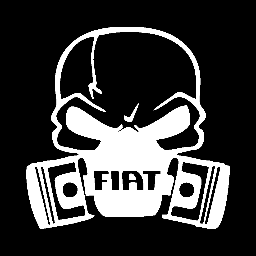 Fiat skull - Alb
