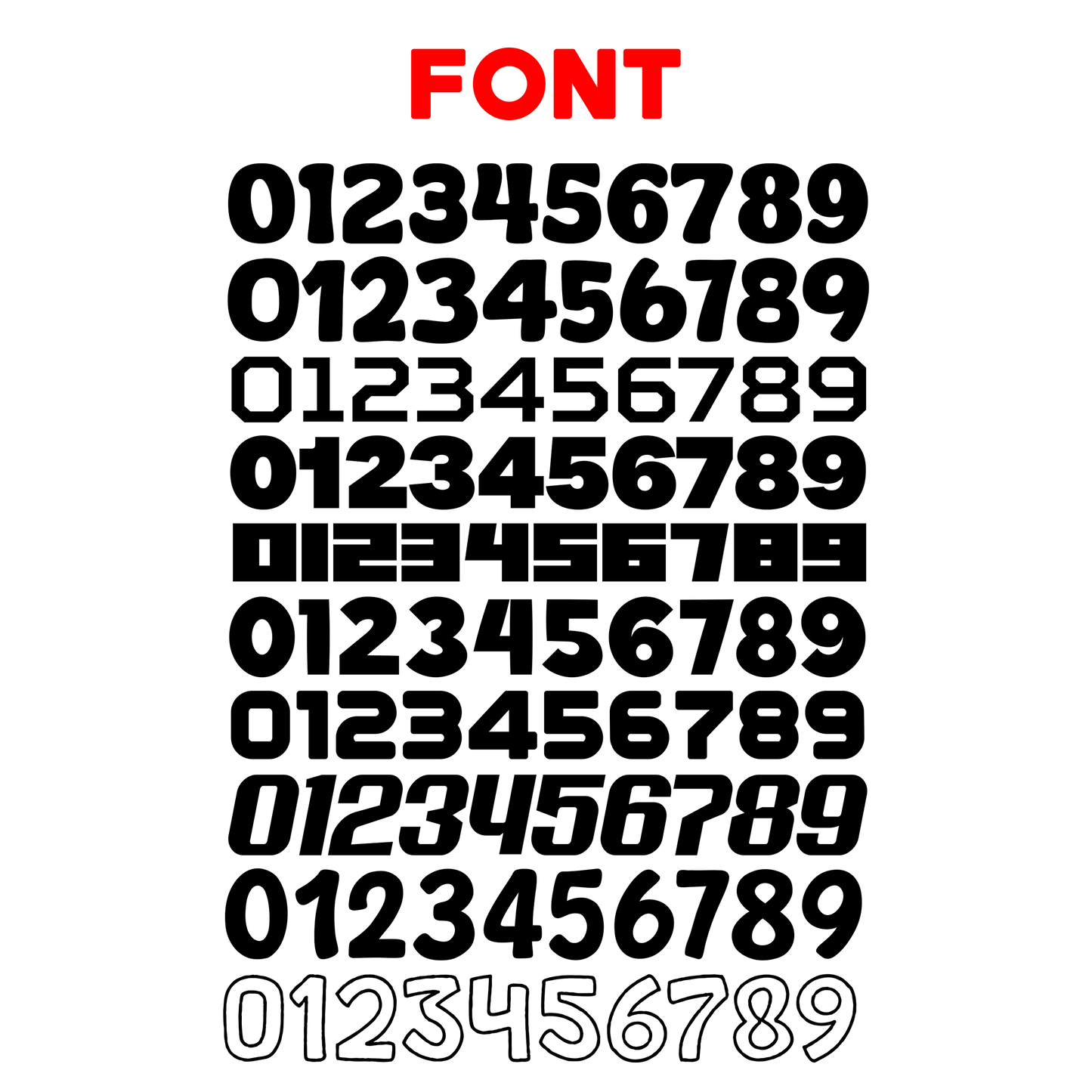 Sticker - NUMAR DE TELEFON