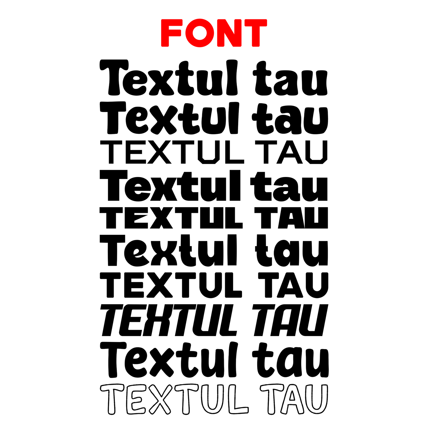 Sticker - TEXT PERSONALIZAT