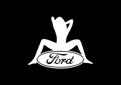 Sticker - FORD GIRL 1