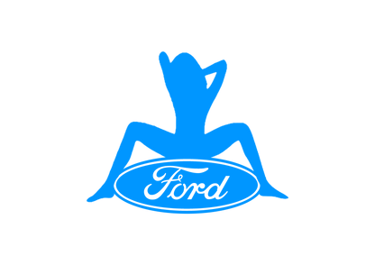 Sticker - FORD GIRL 1