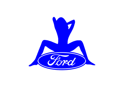 Sticker - FORD GIRL 1