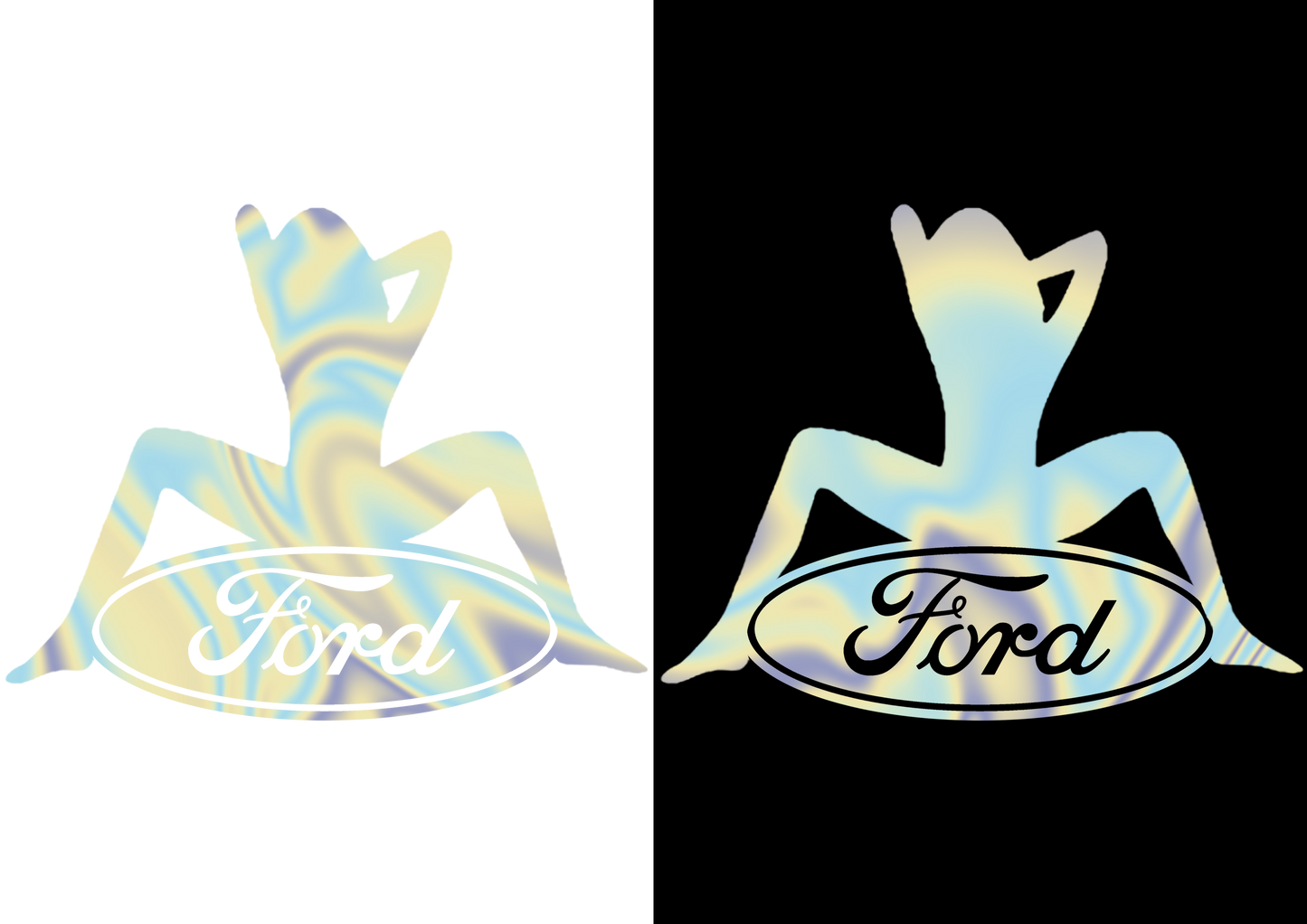 Sticker - FORD GIRL 1