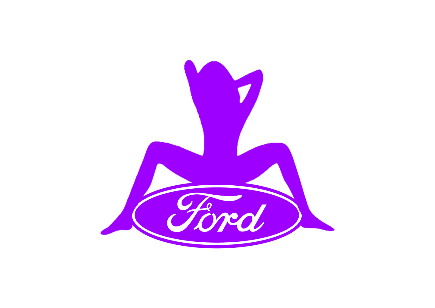 Sticker - FORD GIRL 1