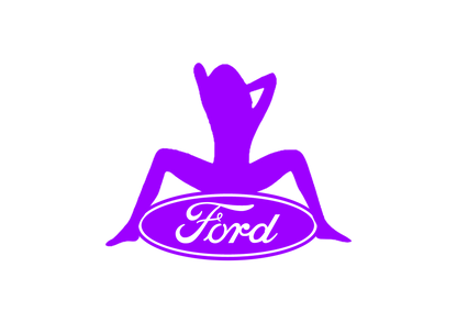 Sticker - FORD GIRL 1