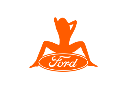 Sticker - FORD GIRL 1