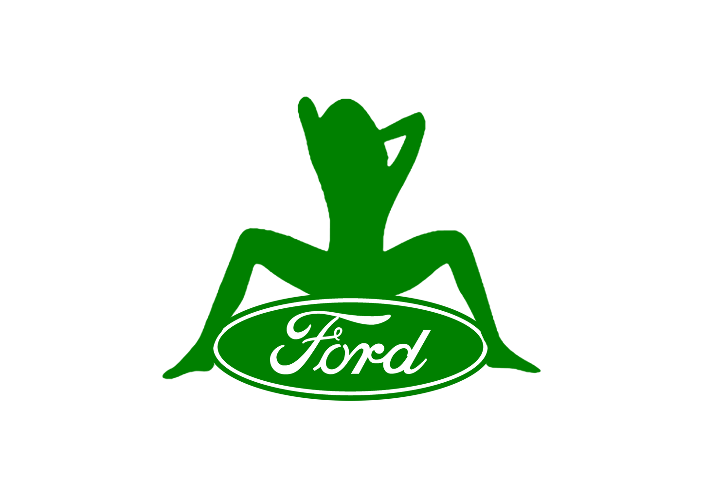 Sticker - FORD GIRL 1