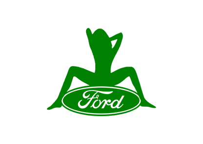 Sticker - FORD GIRL 1