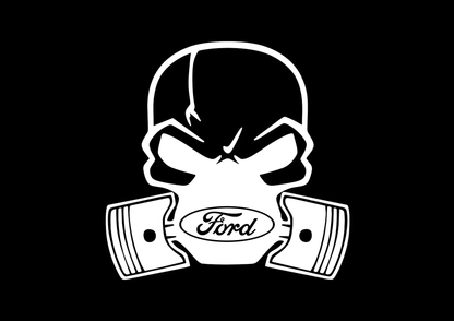 Sticker - FORD SKULL