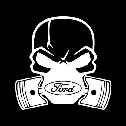 Sticker - FORD SKULL