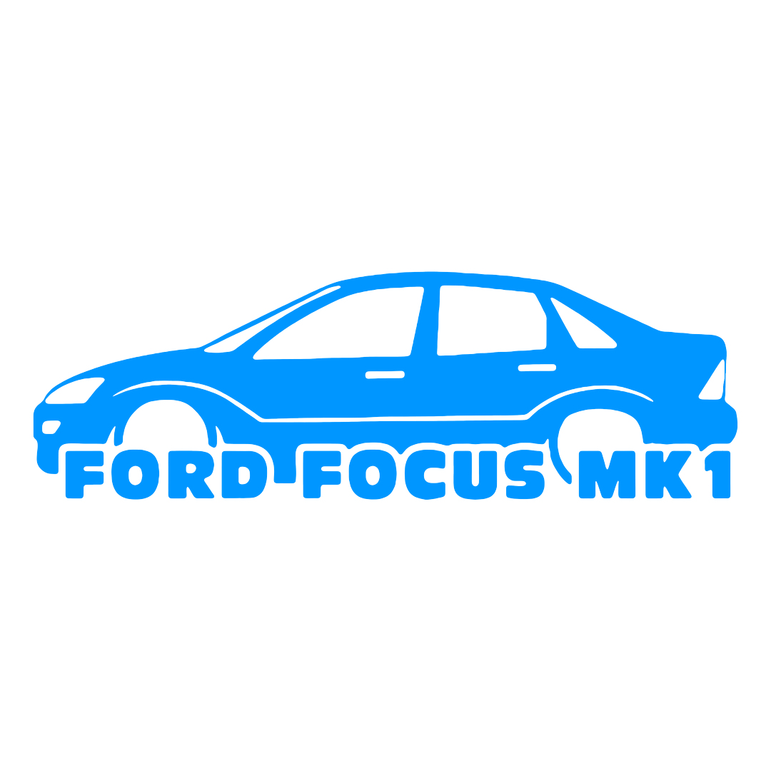 Sticker - SILUETA FORD FOCUS MK1