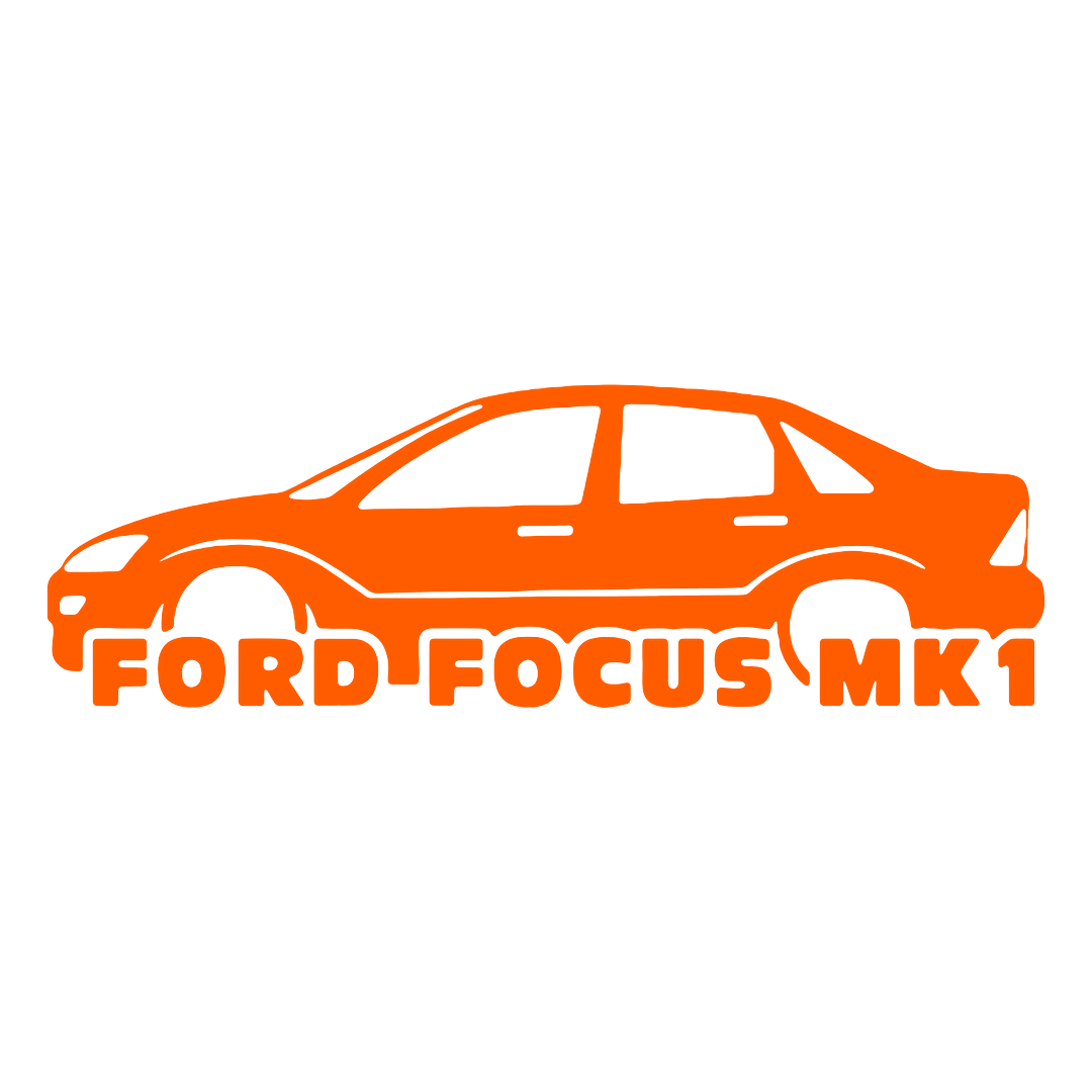 Sticker - SILUETA FORD FOCUS MK1