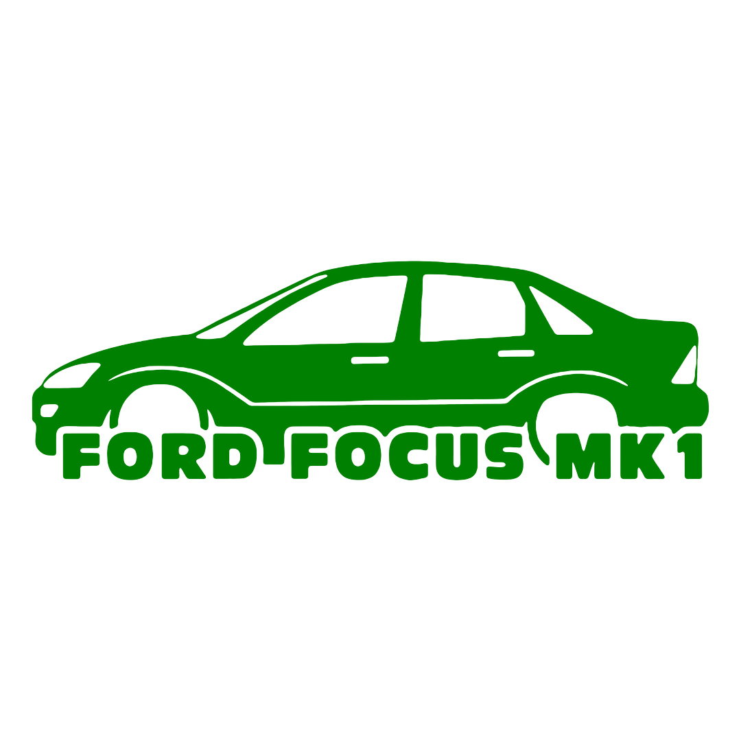 Sticker - SILUETA FORD FOCUS MK1